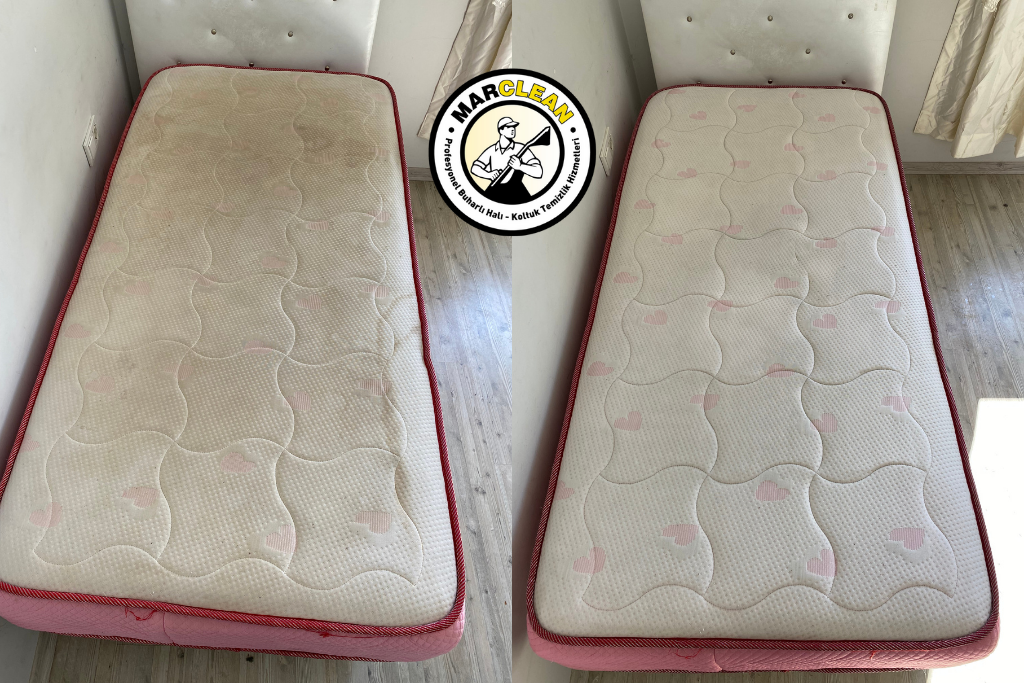 Antalya yatak yıkama öncesi ve sonrası